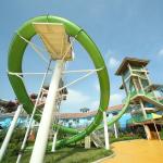 Water Playground Thrilling Large Aqua Loop Water Spiral Slide For Adult