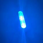 Waterproof IP68 30W Underwater LED Boat Lights RGB Red Emitting