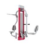 114mm Galvanized Steel Outdoor Gym Equipment For Physical Exercises