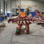Electric Ride On Animated Rideable Dinosaur Animatronic Ankylosaurus Scooter