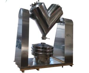 Quality Chemical Coffee Herbal Medicine V Shape Powder Mixer Smooth Polishing surface wholesale