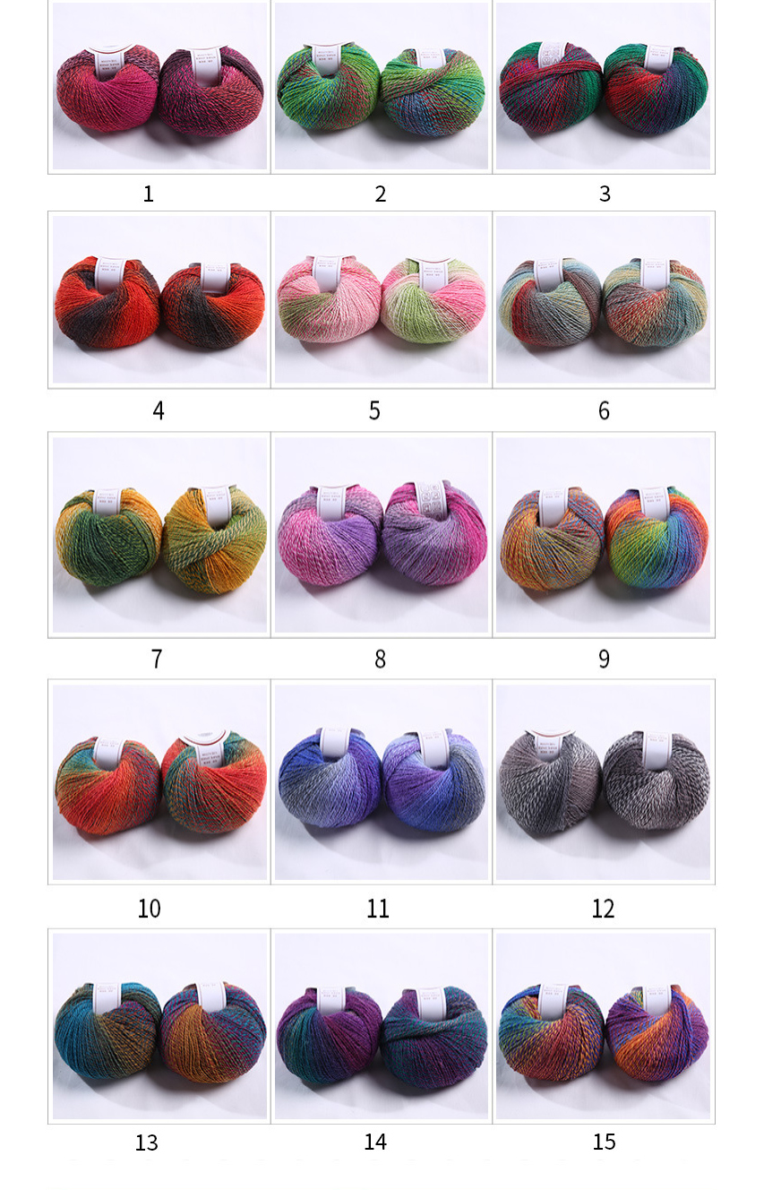 Durable Washable Wool Cotton Blend Yarn , Anti Fouling Cotton Mix Yarn