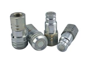 Quality ISO 16028 Carbon Steel Flat Face Hydraulic Hose Fittings wholesale