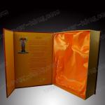 Custom Rigid Cardboard Liquor Packaging Boxes Cognac Wine Paper Gift Box