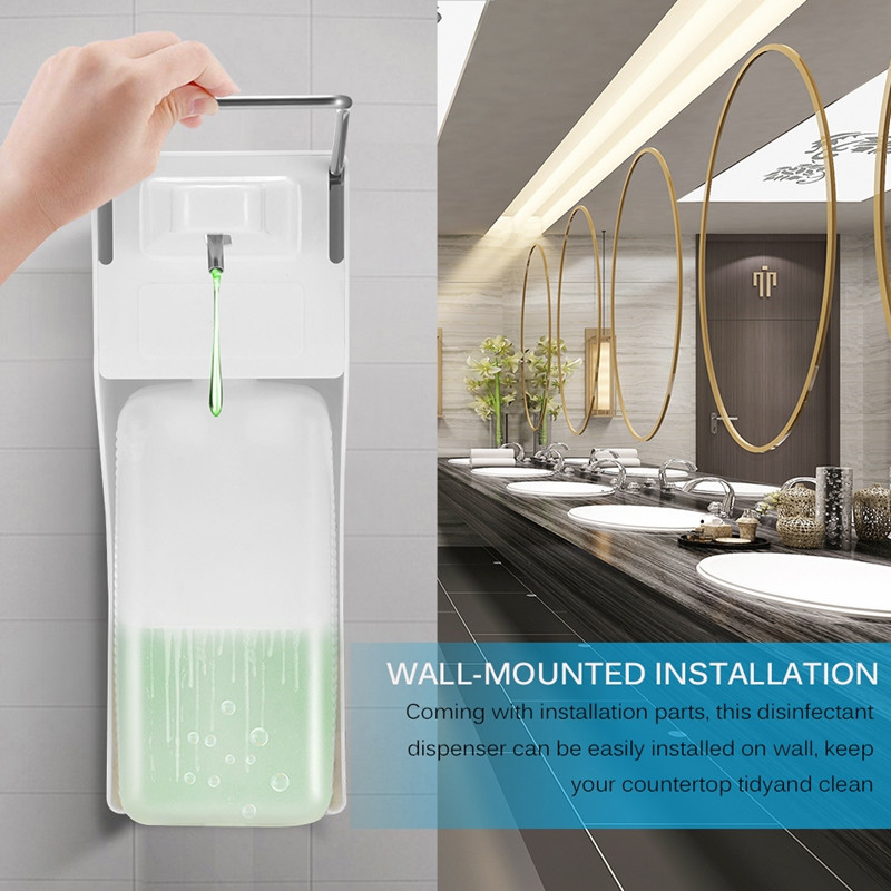 Wall Mount Elbow Press Pump Manual Type Soap Dispenser