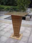 All Weather Waterproof Outdoor Garden Resin Wicker Bar Set
