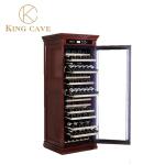 Luxurious Red Wine Chiller And Electric Cigar Cooler Humidor Cabinet