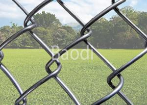 China Hot Dip Galvanized Chain Link Mesh Fence Firm Structure For Residential Fencing on sale