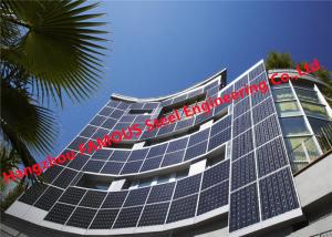 Quality Solar BIPV Fireproof Glass Facade Curtain Wall Building Integrated Photovoltaic 5mm 9A 5mm wholesale