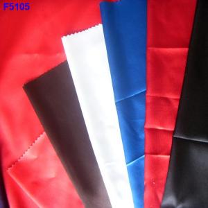 Quality F5105 100%polyester satin fabric 50DX75D 80gsm 150cm wholesale