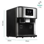 Electric 18kg Capacity 2l Water Tank Portable Countertop Ice Maker with Cold