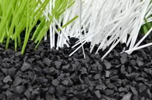 Quality Recyclable Non Toxic Anti UV Artificial Grass Rubber Granules wholesale