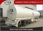 Optional Compartment Fuel Tanker Semi Trailer 45000l Steel Q345B Body