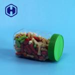 72mm Diameter 520ml Leak Proof Plastic Jar Dry Fruits Chocolate Packaging
