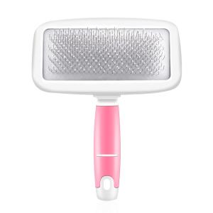 Quality Anti - Rust Pet Hair Brush / Dog Dematting Tool Rotatable Waterproof Easy Clean wholesale