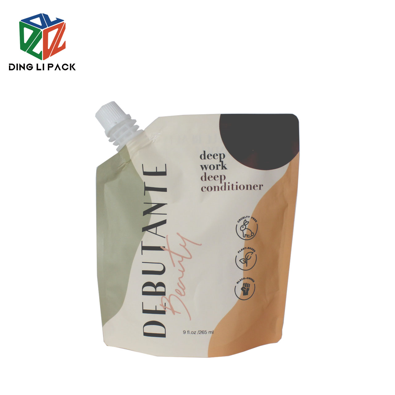 Custom 1kg Mylar Flat Bottom Bag Stand Up Zipper Pouches Reusable For Powder Packaging