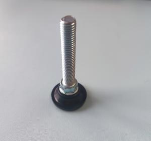 Quality Fixed Furniture Replacement Legs M8X45mm Leveling Swivel SS Legs For Sofa Cabinet wholesale