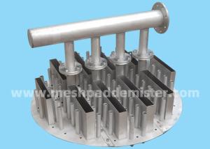 Quality Feed Pipe Plus Trough Liquid Distributor Tower Internals wholesale