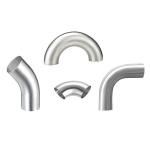 Durable Sanitary Butt Weld Fittings Sanitary Elbow Union Connection For Food