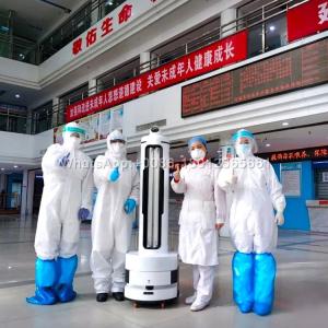 Quality Reduce Hospital Acquired Infections UV Disinfection Robot wholesale