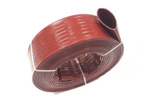 Quality 127MM 5 Inch PVC Layflat Hose With Striped Surface , Abrasion Resistant wholesale