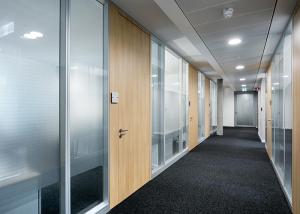 Quality Customizable Walls Partition Indoor For Office Commercial Sustainable 108mm Aluminum Frame Wall wholesale