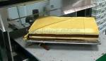 Automatic Commercial Cake Slicer Embryo Sponge Cake Cutting Equipment
