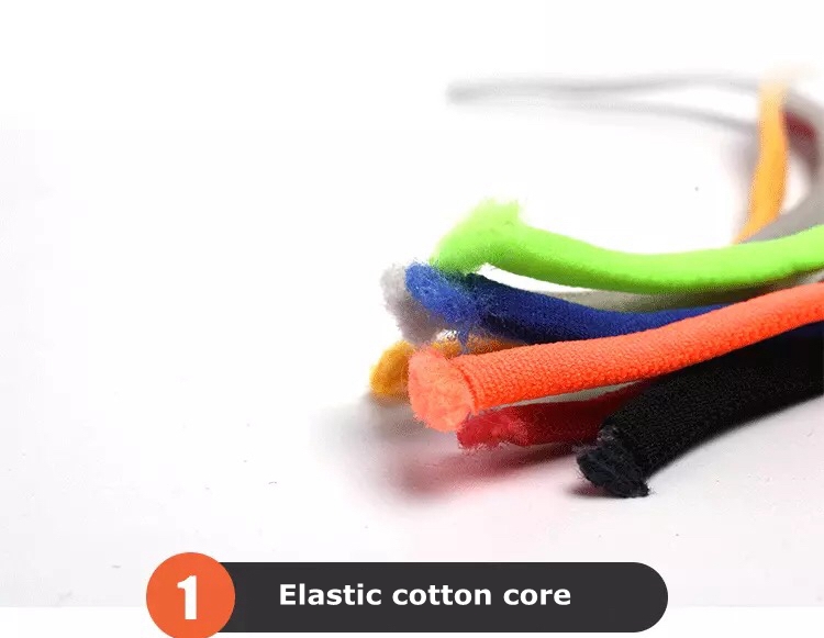 Creative Shoelace Round Double Porous No-Tie Lace Elastic Silicone Shoelace Child Adult Convenient Free Shoe Laces