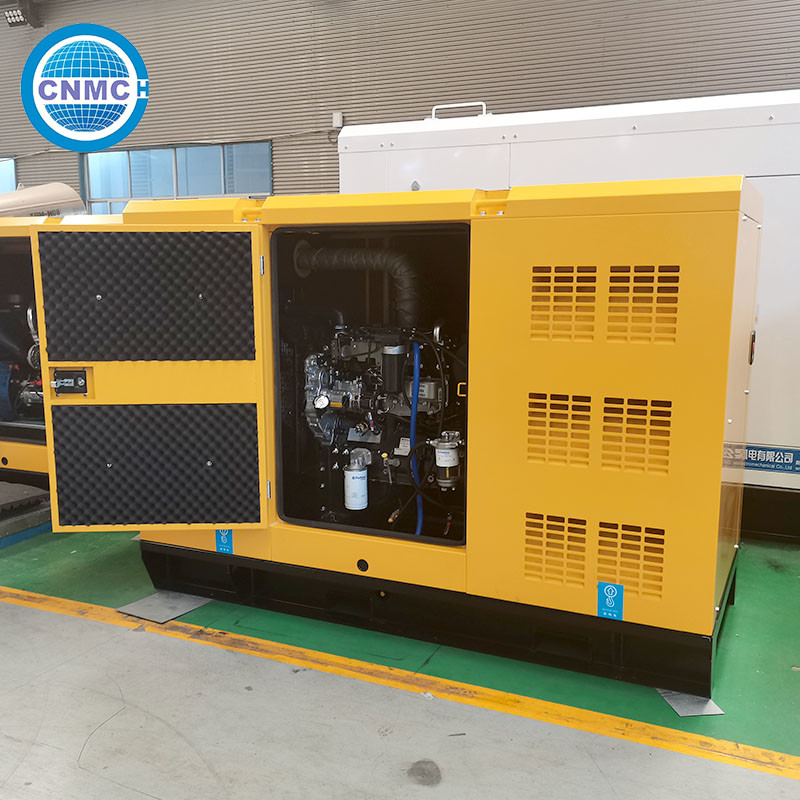 Soundproof Cummins Diesel Silent Generator Mobile Type With Water Cooling