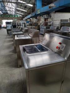 Quality 3-5 Gallon Semi Auto Brush Washer Manual Feed Single Station With Full SUS304 wholesale
