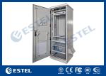 Double Wall Aluminum AL5052 Outdoor Power Cabinet / Outdoor Telecom Cabinet With
