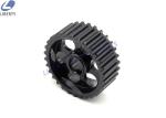 Automatic Cutting Machine Parts 128047 Pulley Gear Black For Auto Cutter