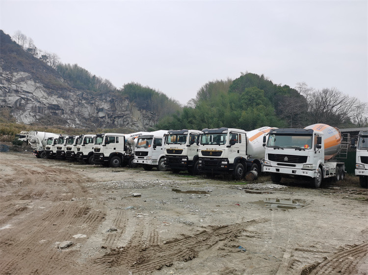 Heavy Duty Automatic Second Hand Concrete Mixer With Pump Diesel Powered
