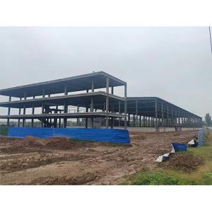 Quality Agricultural Industrial Steel Buildings , Modern Easy Build Metal Shed Warehouse wholesale