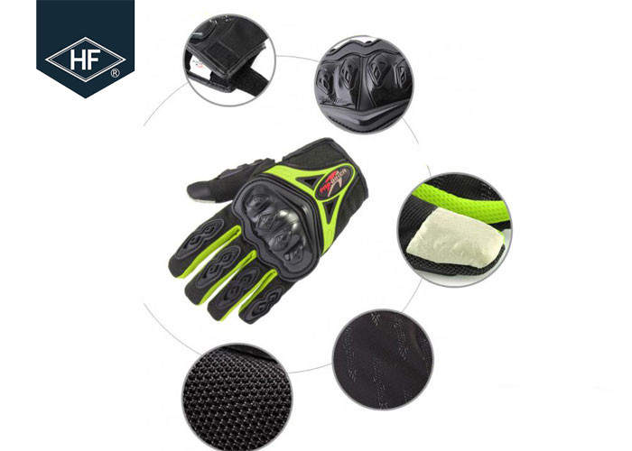 Riding Aftermarket Motorcycle Accessories Red Blue Touch Finger Full Finger Motorcycle Gloves