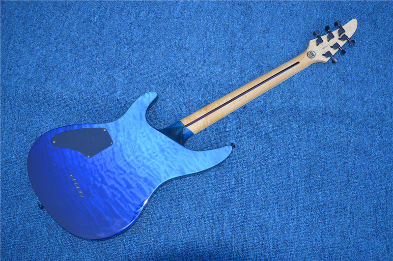 All Real Pictures China ESP/LTD Electric Guitar Ebony Fretboard 24 Frets Quilted Maple Top and Back esp guitar