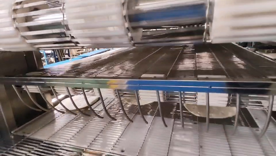 304 Stainless Steel Tortilla Making Machine 3800 Pieces/Hour 19233mm*1658mm*1863mm