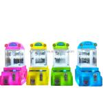 Small Dolls Vending Mini Toy Claw Machine 30KG Metal Acrylic Coin Operated