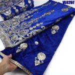 2021 fancy designs high quality velvet lace fabrics with sequins for wedding