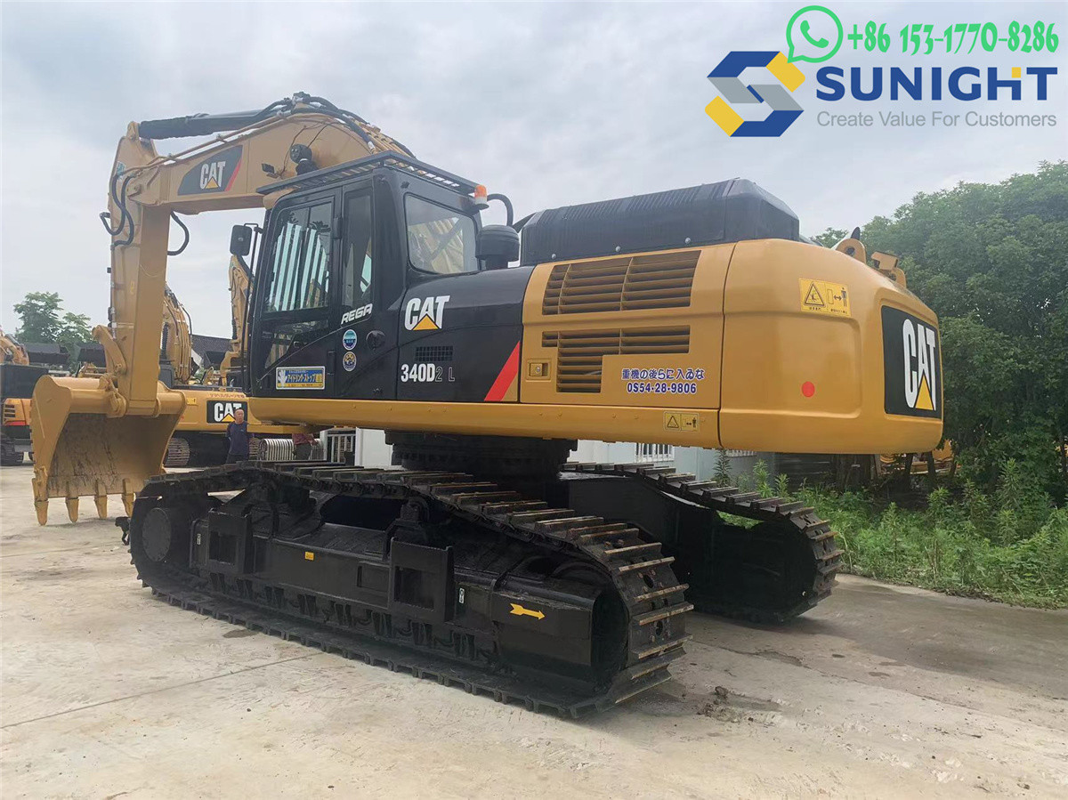 Used Excavators Strong Motivation High Performance Construction Engineering Digging Excavators CAT 340D2L