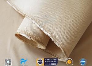 Quality 1.3mm Heavy Weight Insulation Fiberglass Fabric 96% SiO2 Content Silica Cloth wholesale
