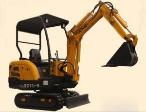 Quality Yuchai mini excavator YC13-8 YC15-8 orchard ditch digger hot sell export wholesale
