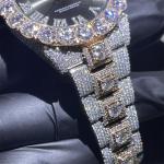 Hip Hop Rolex Moissanite Watch G Shock Luxury Bust Down Diamond Watch