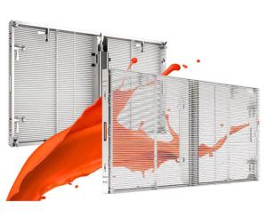 Quality Super Clear Full Color P10.42 Transparent LED Screen Rental Display Screen wholesale