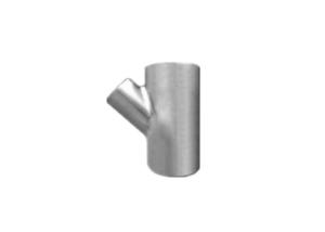 Quality Stainless Steel 316 Butt Weld Tee Pipe Fittings Sch 80s 45 Degree Lateral Tee wholesale