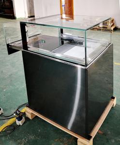 Quality 800x800x1100mm Chocolate Display Freezer 12mm Thickness Clear Glass wholesale