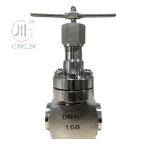 Quality Manual Socket Welding Cryogenic Globe Valve Short Stem For Cryogenic Tank DN40 wholesale