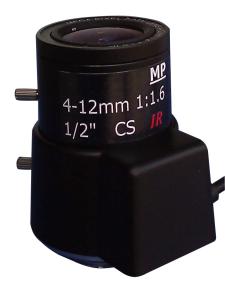 Quality Megapixel Vari-focal 4-12mm CS mount wholesale