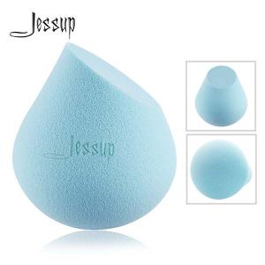 Quality Elastic Aquatic Blue Makeup Puff Sponge Extremely Soft 4.5x4.5x5.4cm wholesale