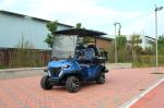2+2-Seater Low-Key Luxury Blue Electric Golf Cart With High Horsepower 14-Inch